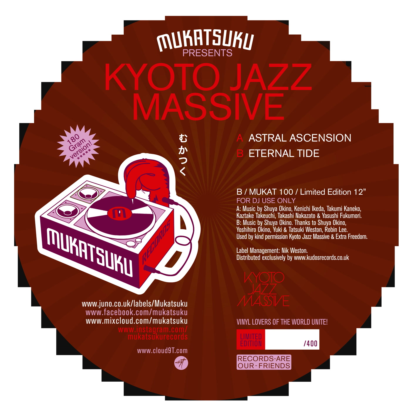 Kyoto Jazz Massive – Astral Ascension / Eternal Tide (Mukatsuku)