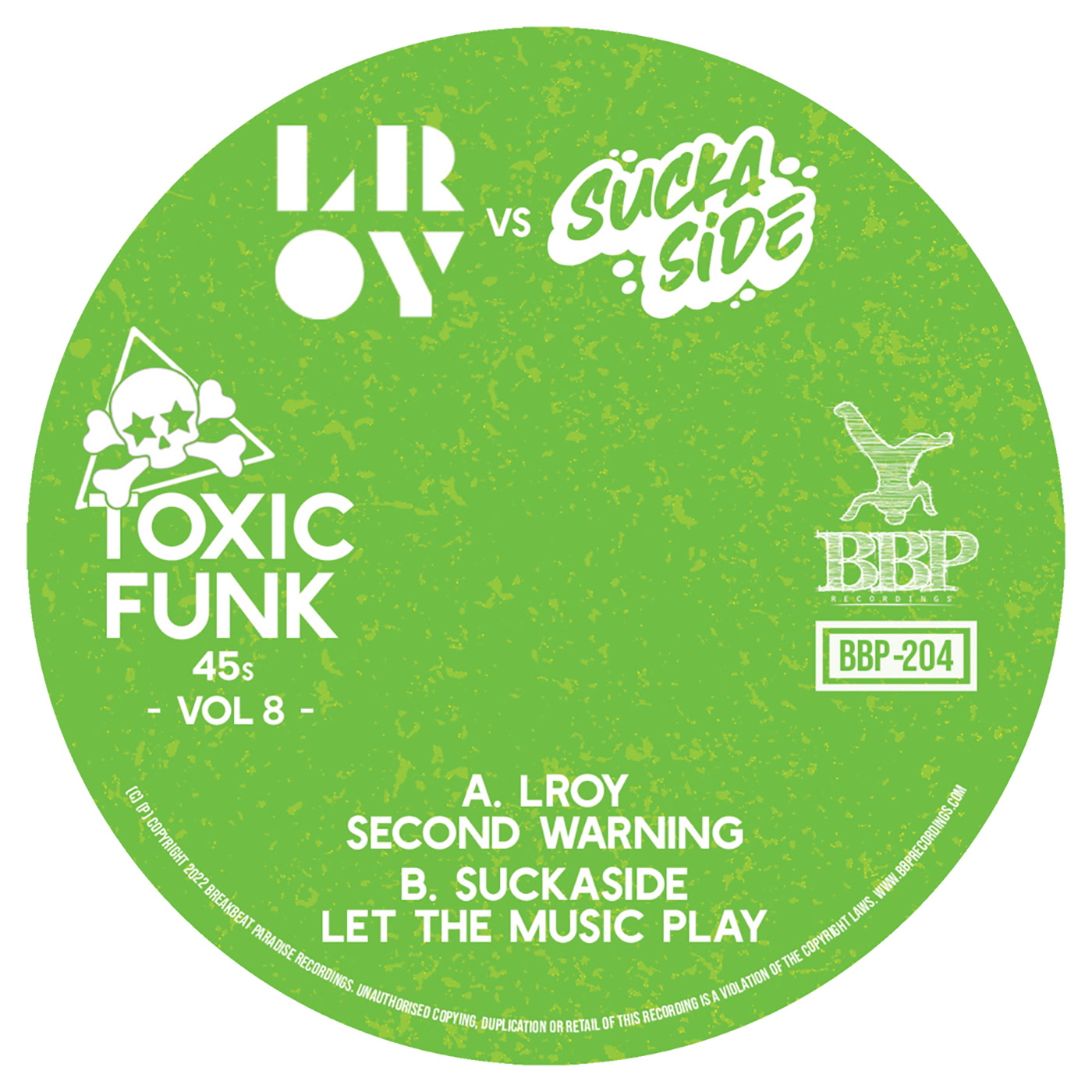 LROY & Suckaside – Toxic Funk Vol. 8 (Breakbeat Paradise)