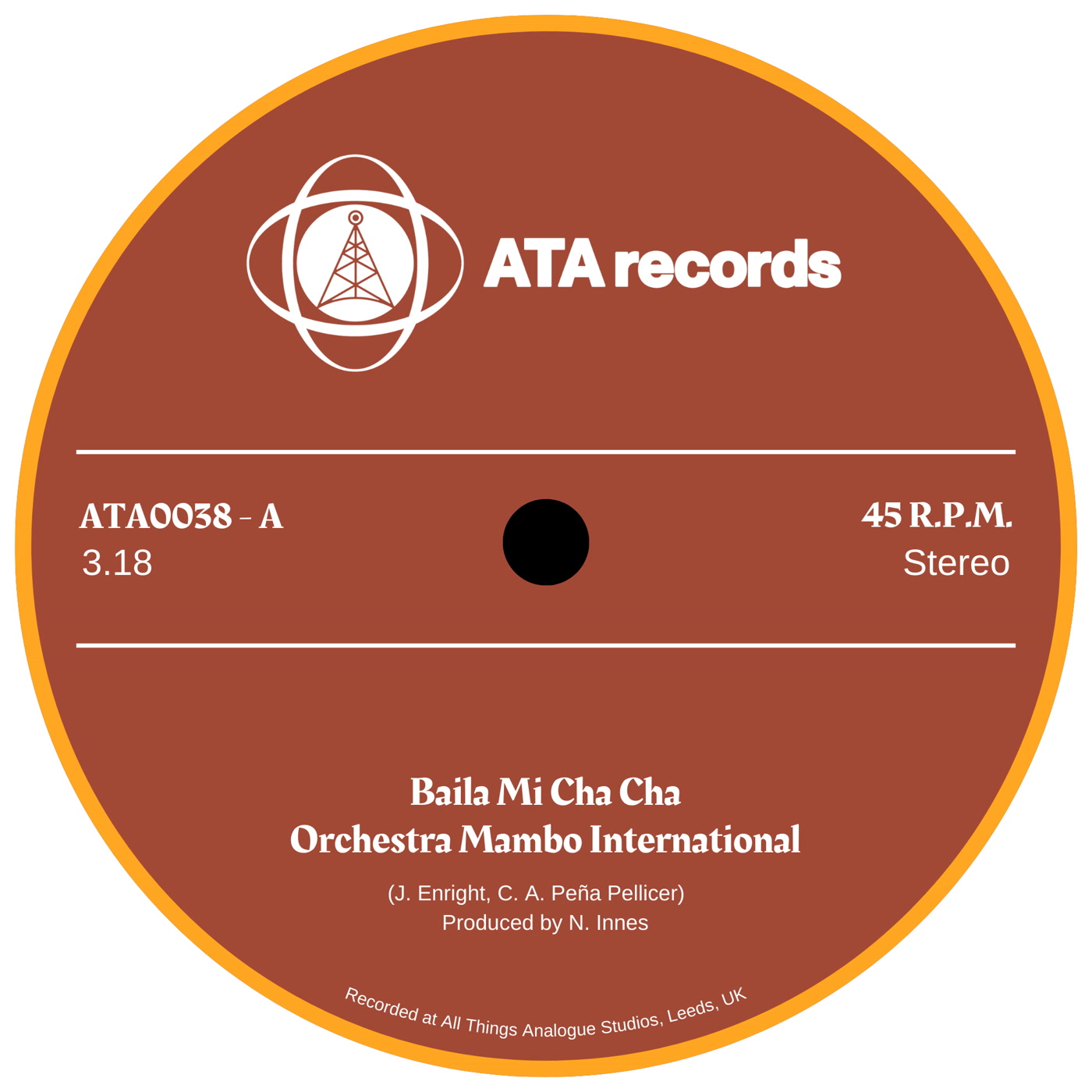 Orchestra Mambo International – Baila Mi Cha Cha (ATA Records)