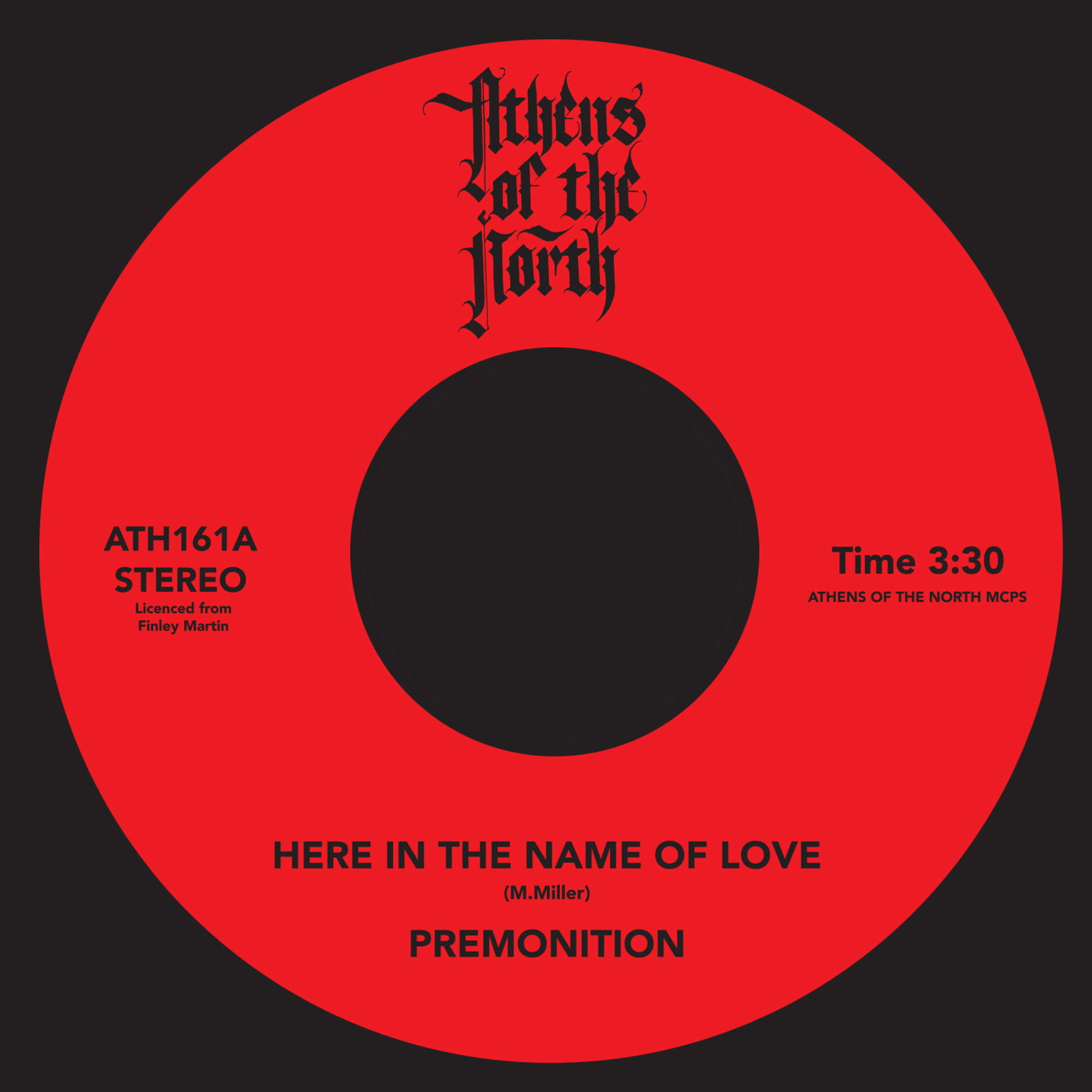 Premonition – Here in the Name of Love (Athens Of The North)