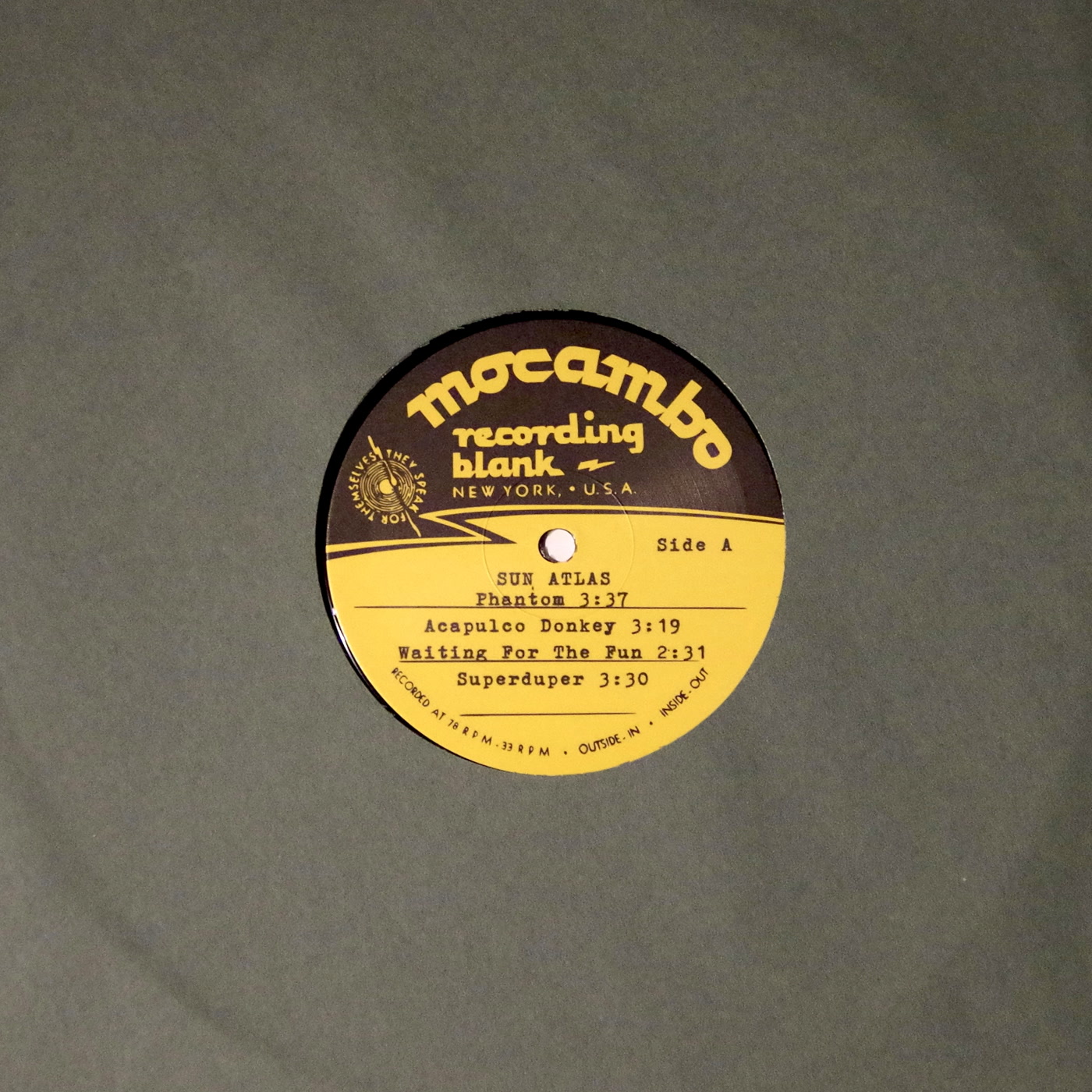 Sun Atlas – Sun Atlas (EP) (Mocambo)