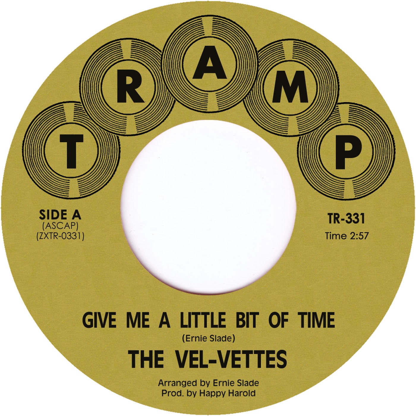 The Vel-Vettes – Give Me A Little Bit Of Time (Tramp Records)