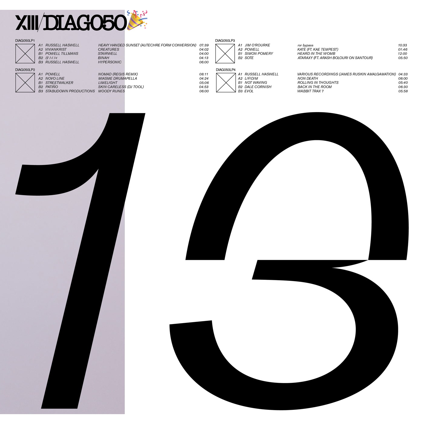 Various Artists – 13 (Diagonal Records)