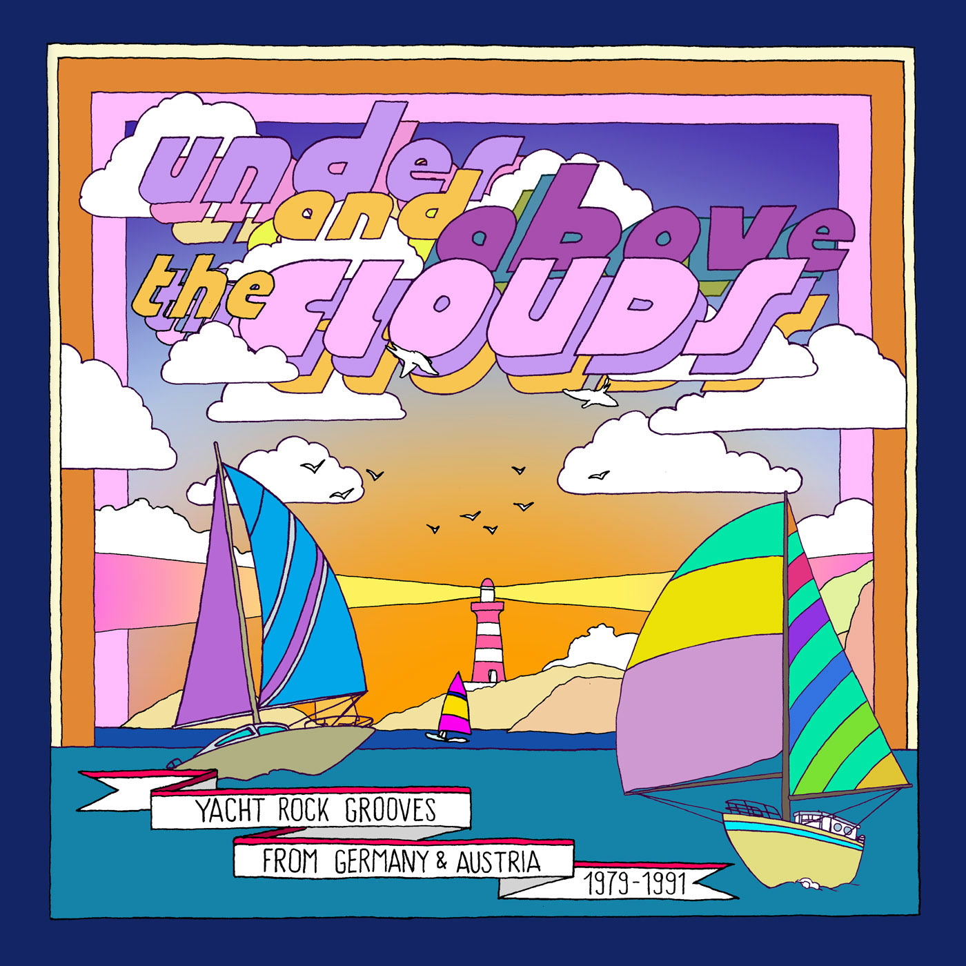 Various Artists – Under And Above The Clouds – Yacht Rock Grooves from Germany & Austria 1979-1991 (Tramp Records)